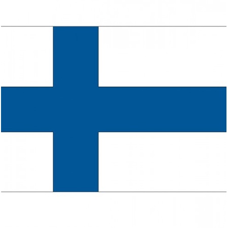Vlag van Finland plakstickers