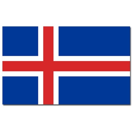 Flag Iceland 90 x 150 cm