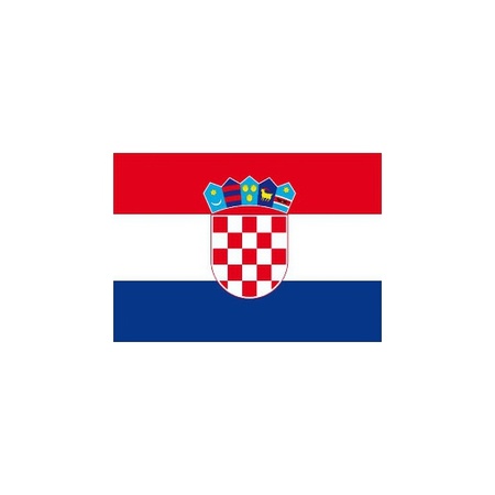 Vlag van Kroatie plakstickers