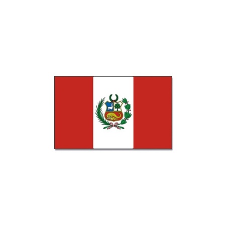 Vlag Peru 90 x 150 cm feestartikelen