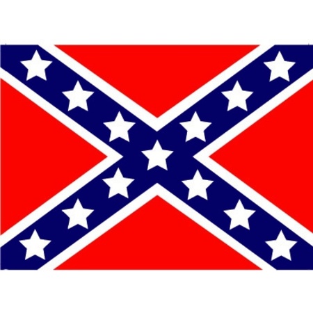 Vlag van USA rebel plakstickers