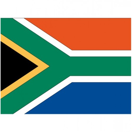 Vlag van de Zuid Afrika plakstickers