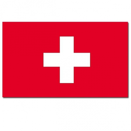 Feestartikelen Vlag Zwitserland