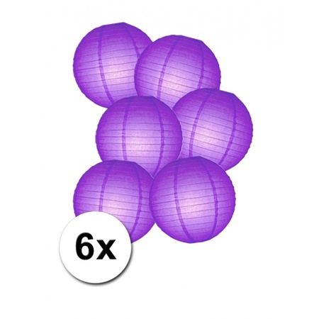 Advantageous lantarn package purple 6x