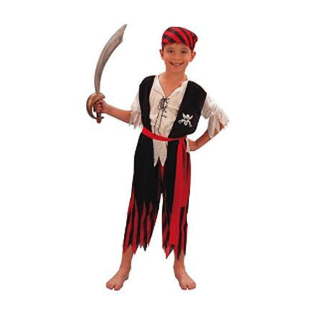 Kinder verkleedkleding piraat