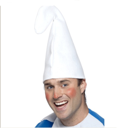 Carnaval Gnome hat white
