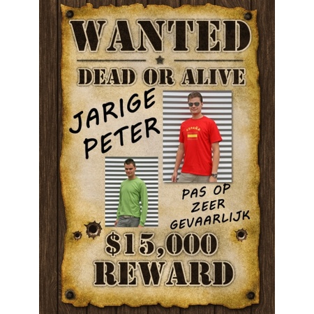 Reward Most Wanted posters