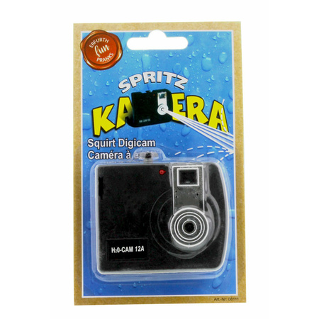 Water squirting fake camera