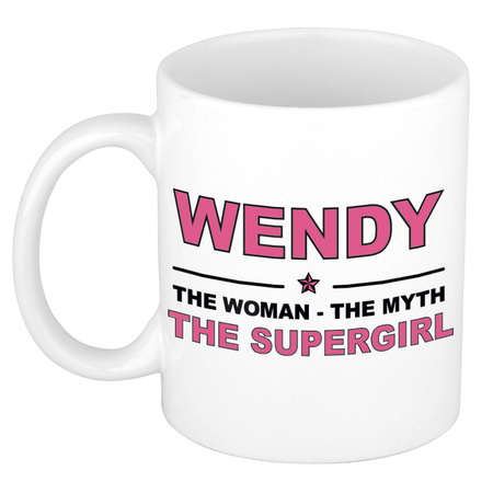 Wendy The woman, The myth the supergirl collega kado mokken/bekers 300 ml