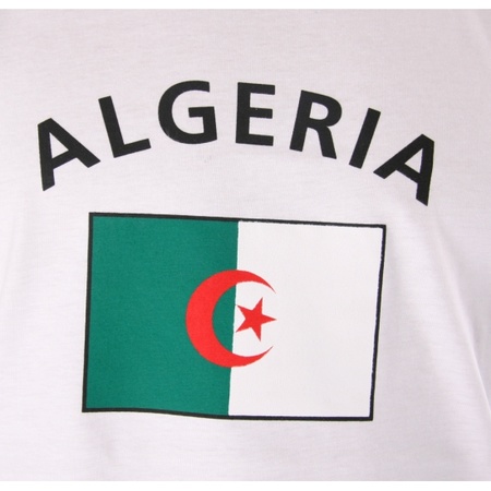 T-shirt with flag Algeria