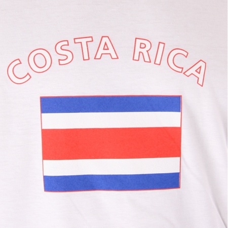 T-shirt with flag Costa Rica