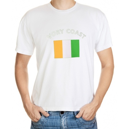 T-shirt with flag Ivory Coast