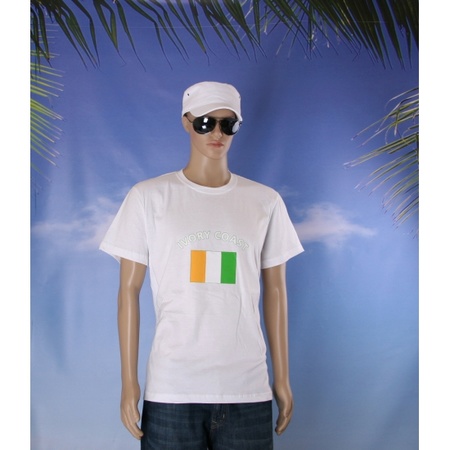 T-shirt with flag Ivory Coast