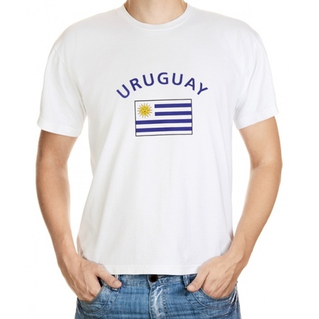 T-shirt with flag Uruguay