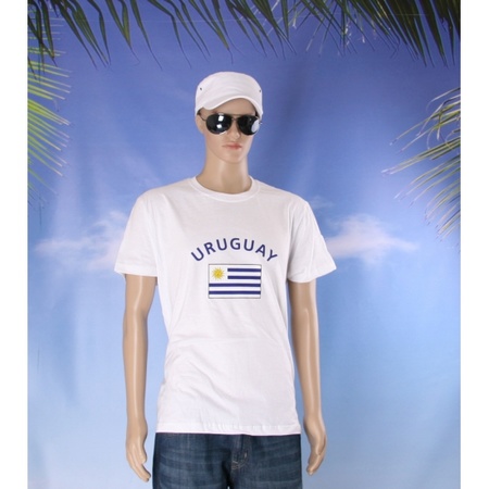 T-shirt with flag Uruguay