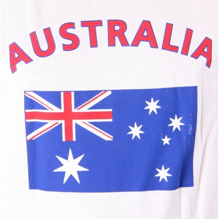 Kinder shirts met vlag van Australie