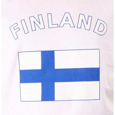 Kinder shirts met vlag van Finland