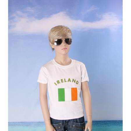 Kinder shirts met vlag van Ierland