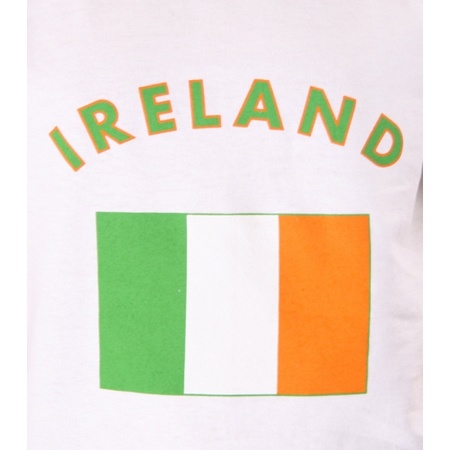 Kinder shirts met vlag van Ierland