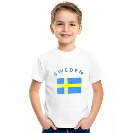 Kids t-shirt flag Sweden