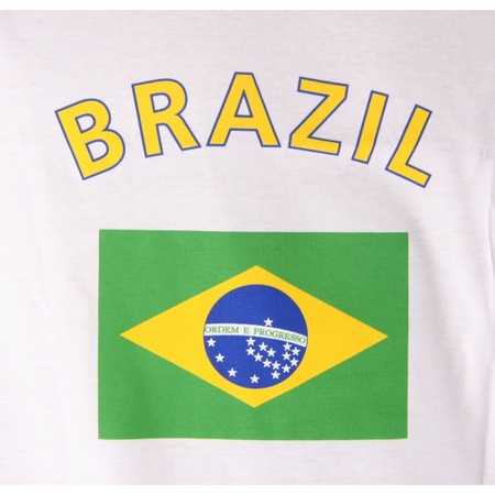 Shirts met vlag van Brazilie