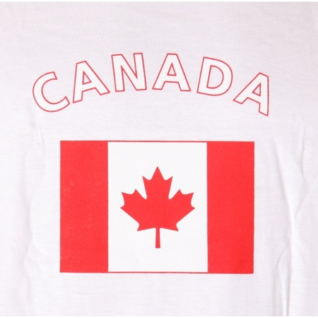 T-shirts met vlag Canada