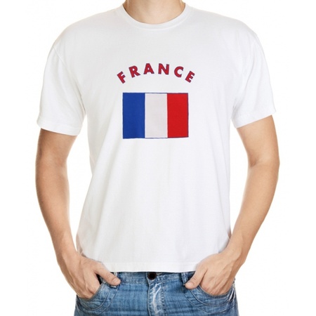Shirts met vlag van Frankrijk