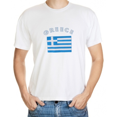 Shirts met vlag van Griekenland