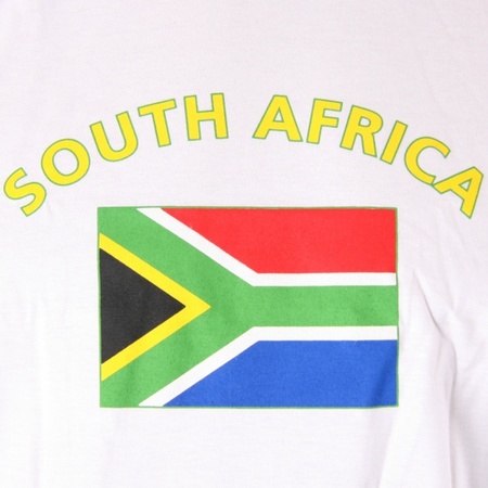 Shirts met vlag van Zuid-Afrika