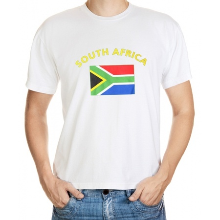 Shirts met vlag van Zuid-Afrika