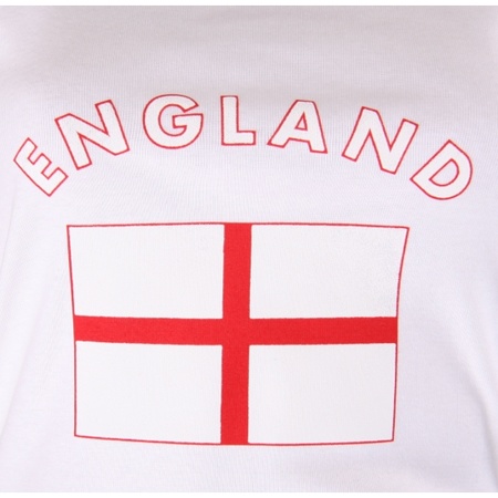 Mouwloos shirt met vlag Engeland print voor dames