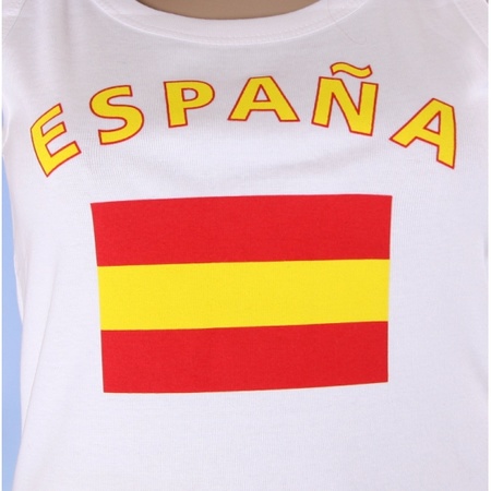 Tanktop flag Spain for ladies