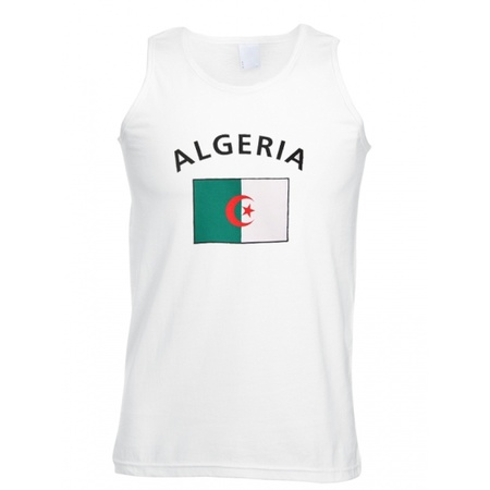 Tanktop met vlag Algerije print