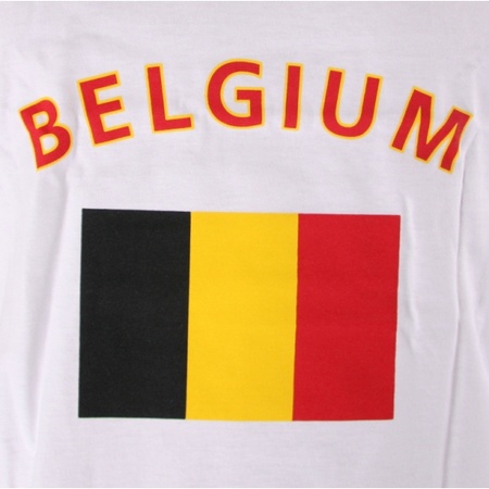 Tanktop flag Belgium