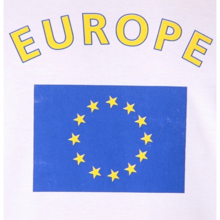 Tanktop met vlag Europa print