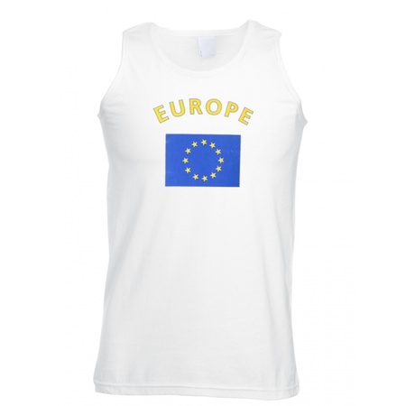 Tanktop met vlag Europa print