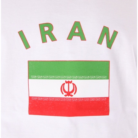 Tanktop met vlag Iran print