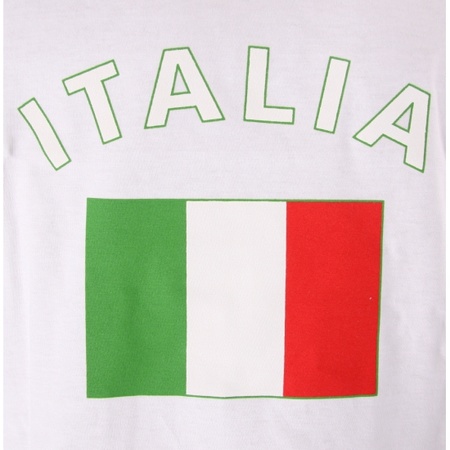 Tanktop met vlag Italie print