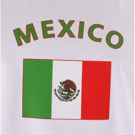 Tanktop met vlag Mexico print