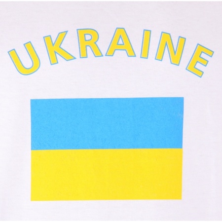 Tanktop met vlag Oekraine print