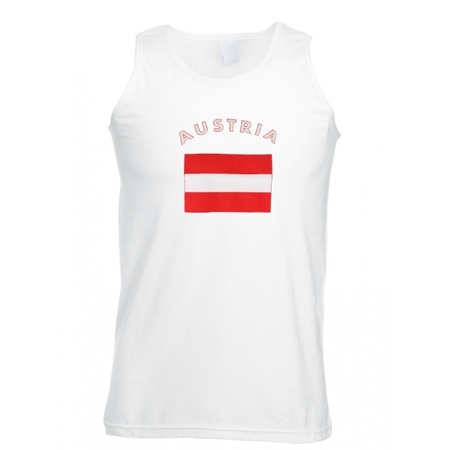 Tanktop with the flag of Austria