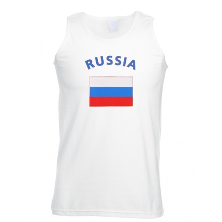 Tanktop met vlag Rusland print