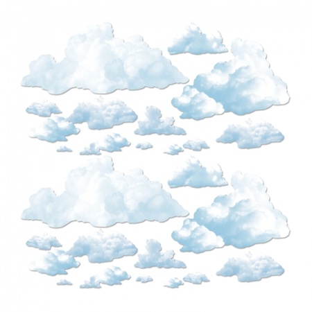 Clouds scenesetter props 24 x