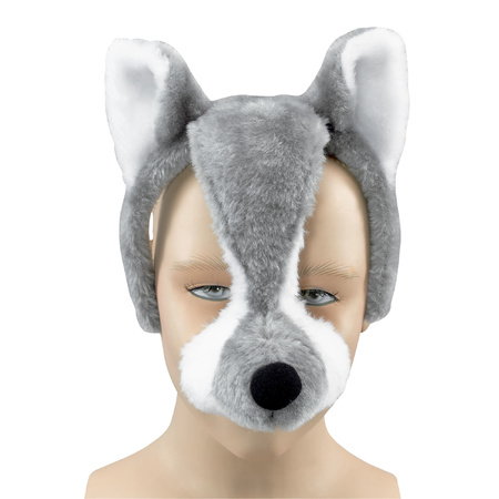 Wolf mask with sound adults