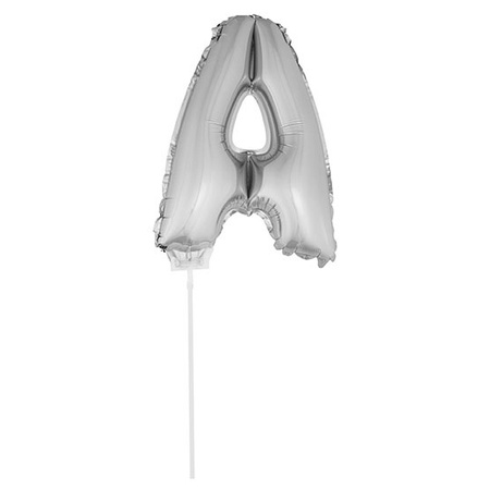 New Year balloons silver