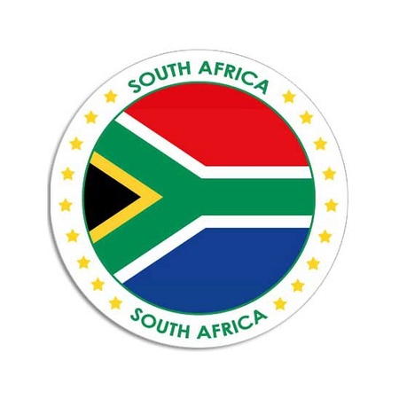 Round South-Africa sticker 14,8 cm
