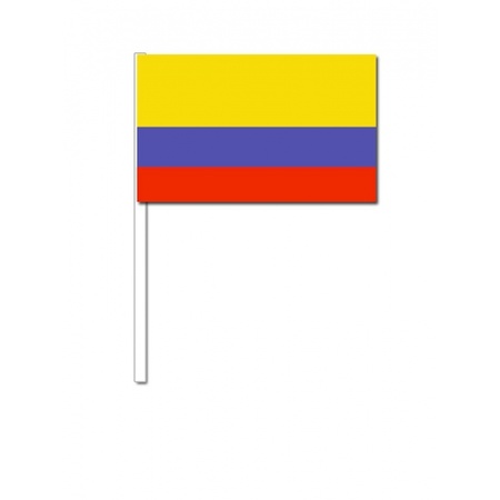 Hand wavers with Colombia