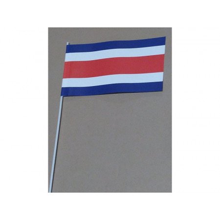 Handvlag Costa Rica 12 x 24 cm