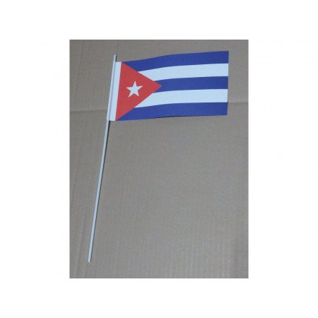 Hand wavers with Cuba