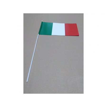 Hand wavers with Italian flag